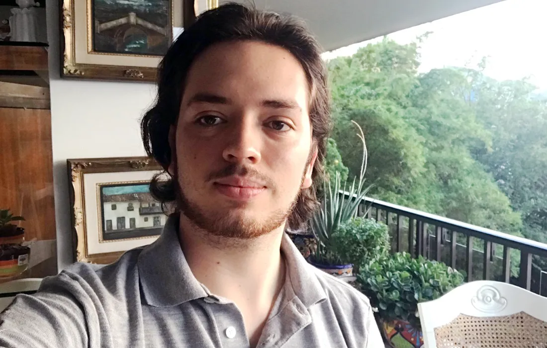 Mauricio Frieri, estudiante de Matemáticas Aplicadas