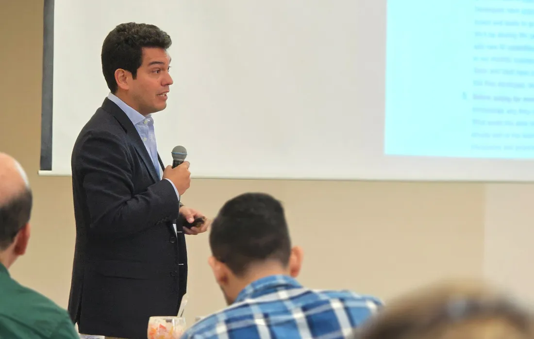 David Gelves en la Javeriana Cali