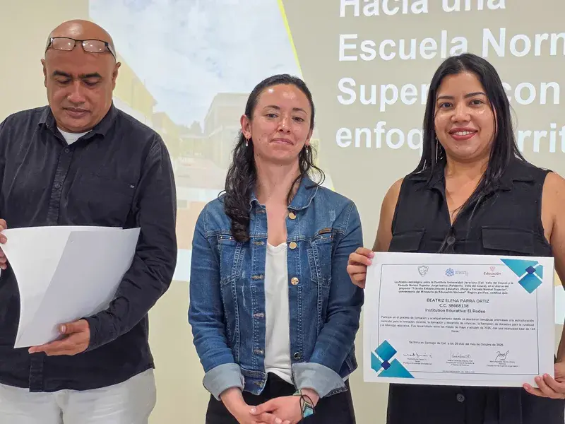 I.E. El Rodeo da un paso histórico hacia la creación de su Escuela Normal Superior con enfoque territorial